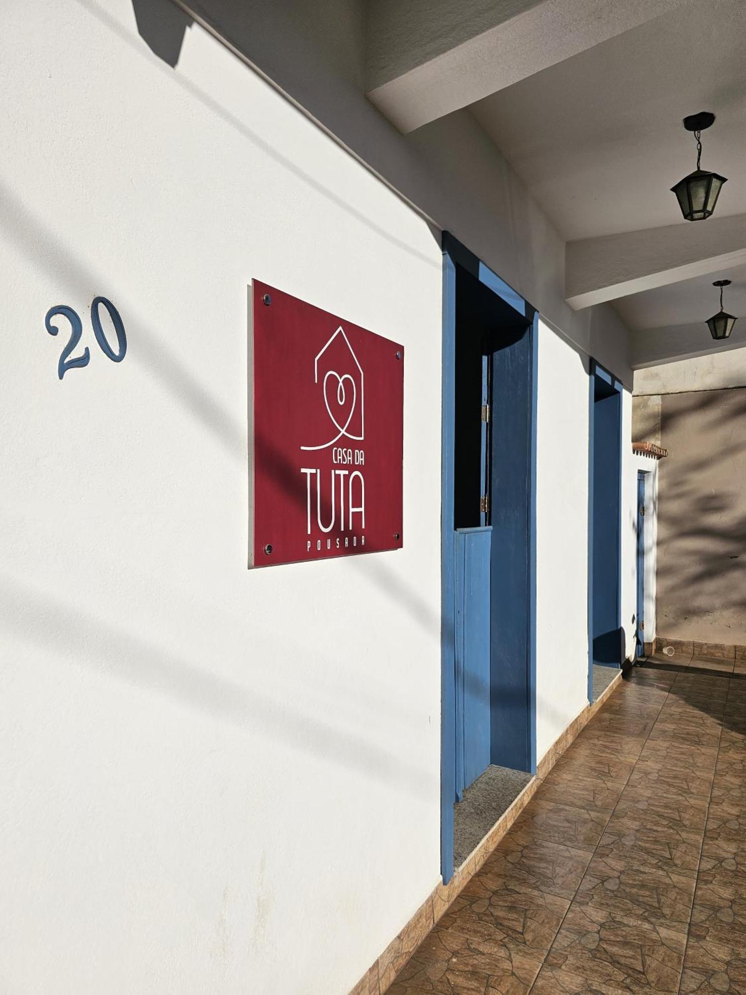 Casa Da Tuta Pousada 蒂拉登特斯 外观 照片